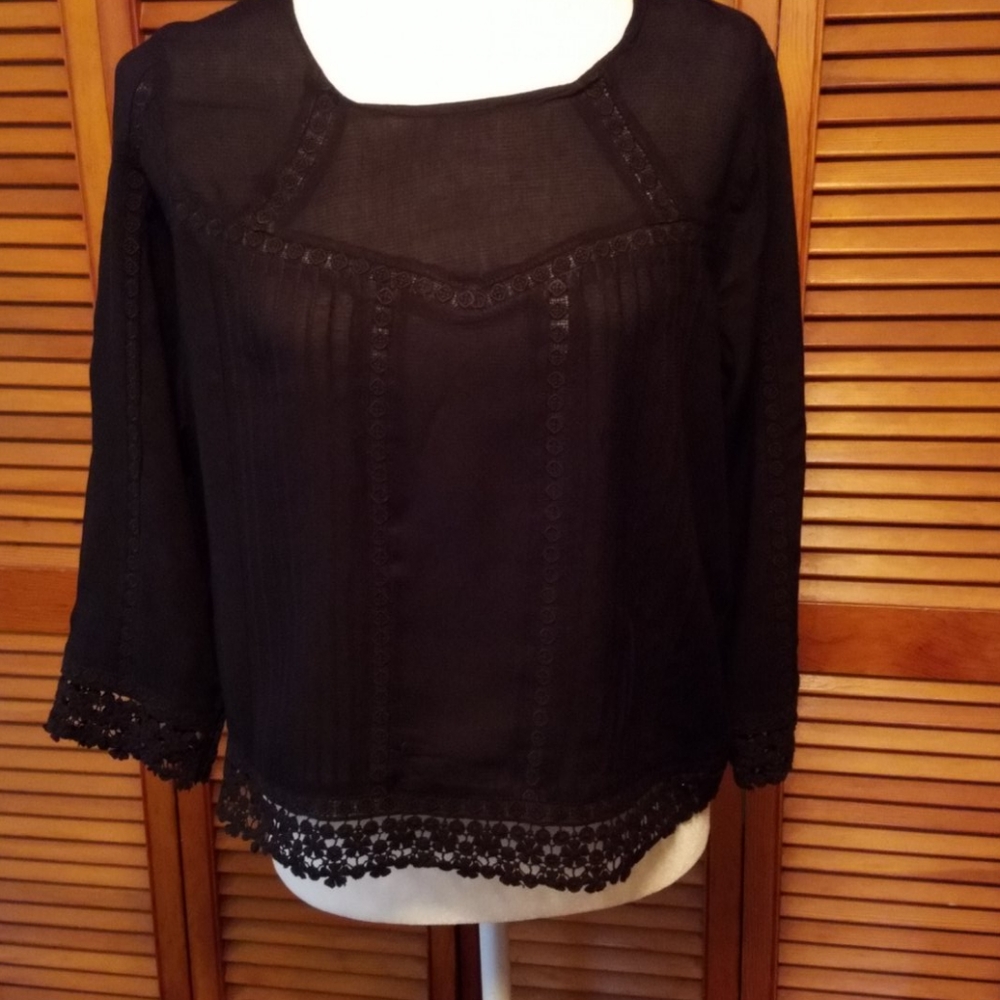 🖤Cost Clear Out🖤Sequin Hearts Blouse